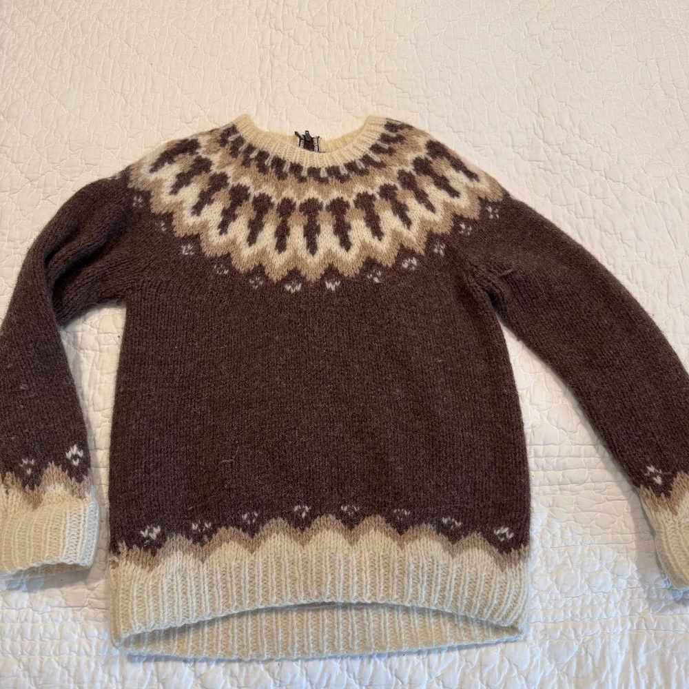 Vintage Handmade Wool Sweater